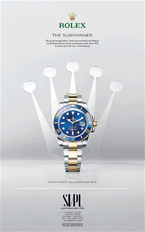 pubblicità rolex